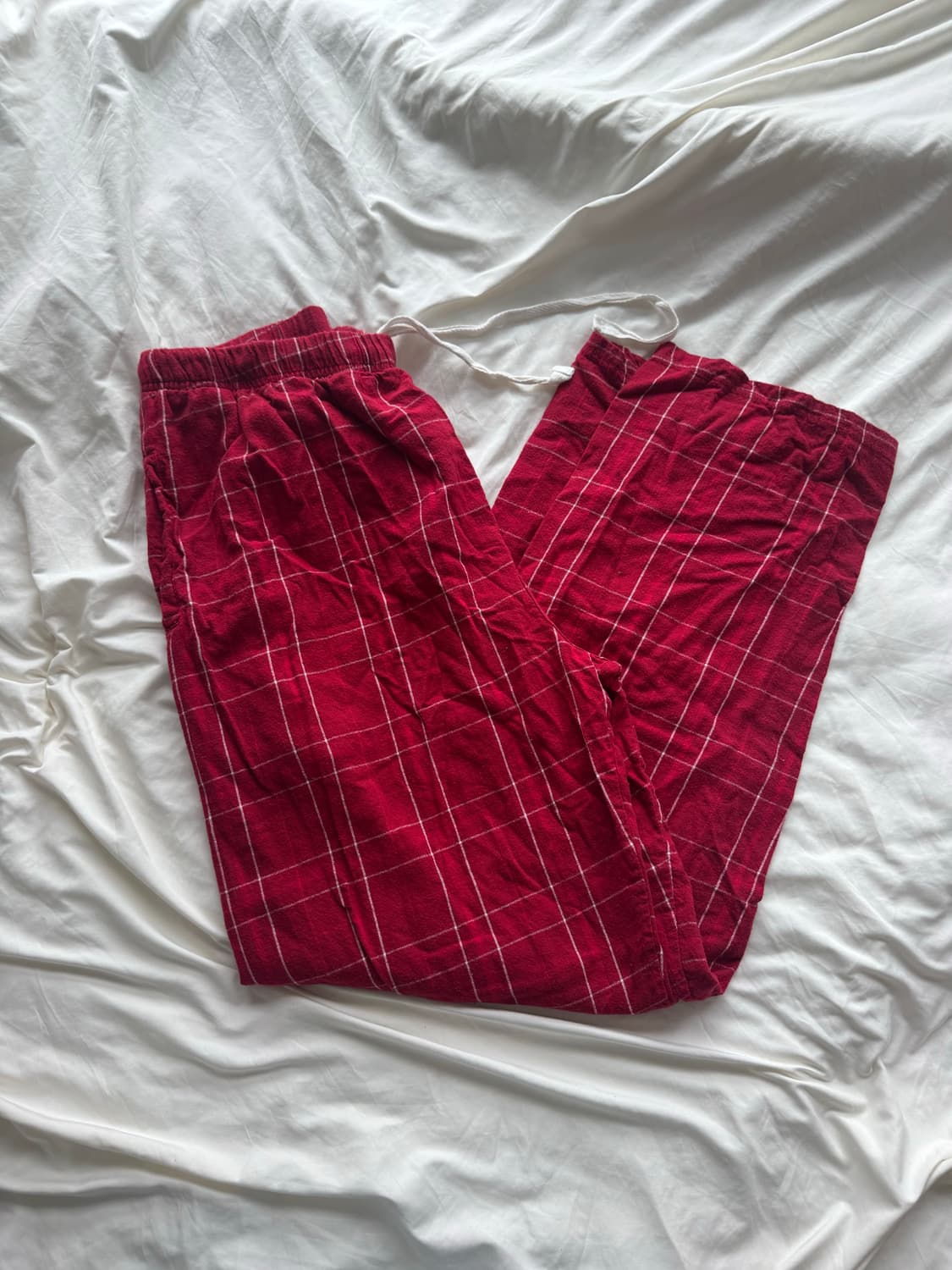 red checkered pants 상품이미지3