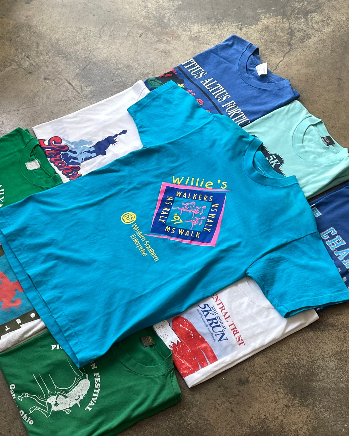 90’s USA “MS Walk” Promo T-shirt  상품이미지4