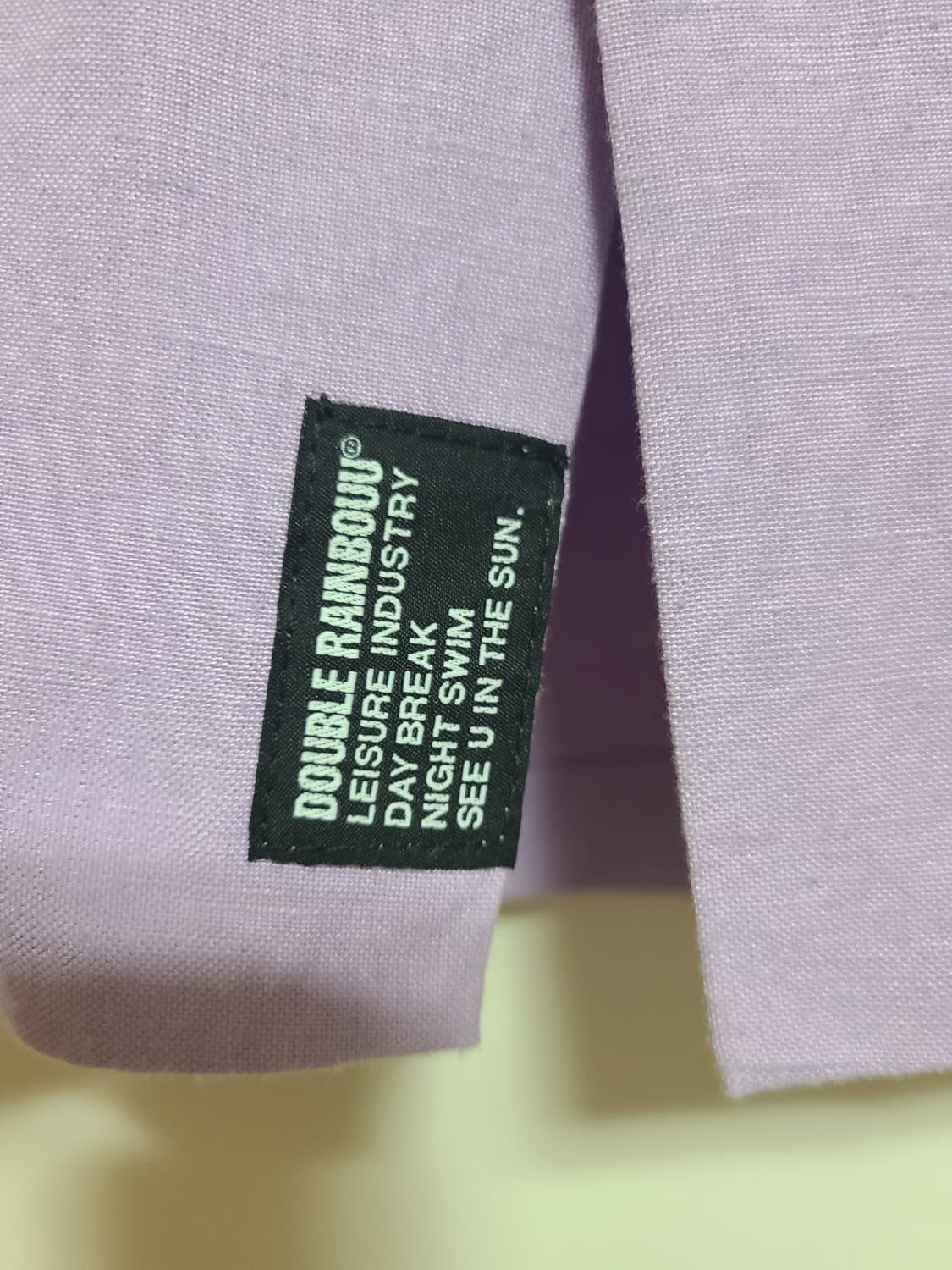 DOUBLE RAINBOUU 반팔 셔츠 상품이미지3