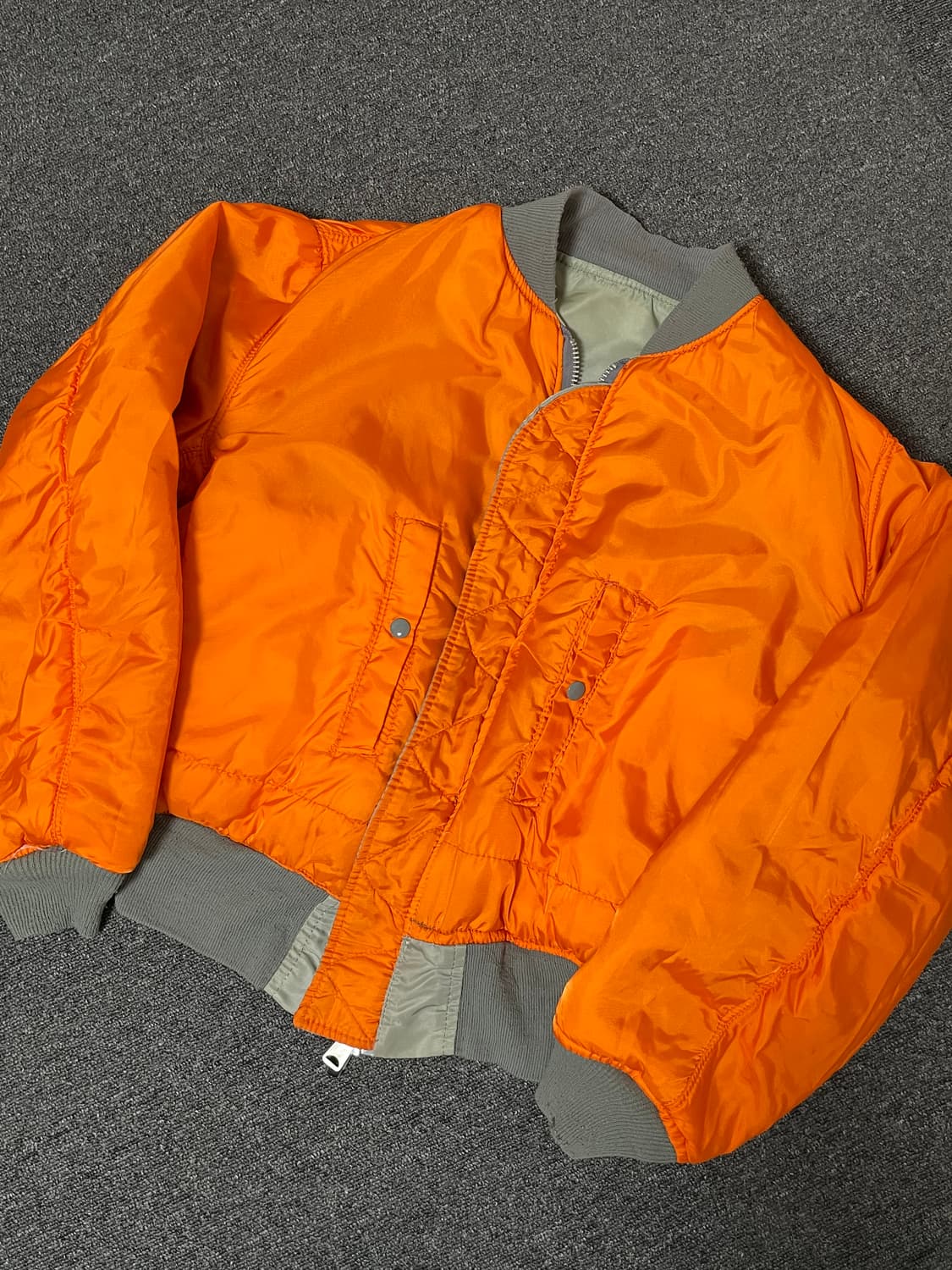 [XL] 80's OG MA-1 82790J 그레이 상품이미지5