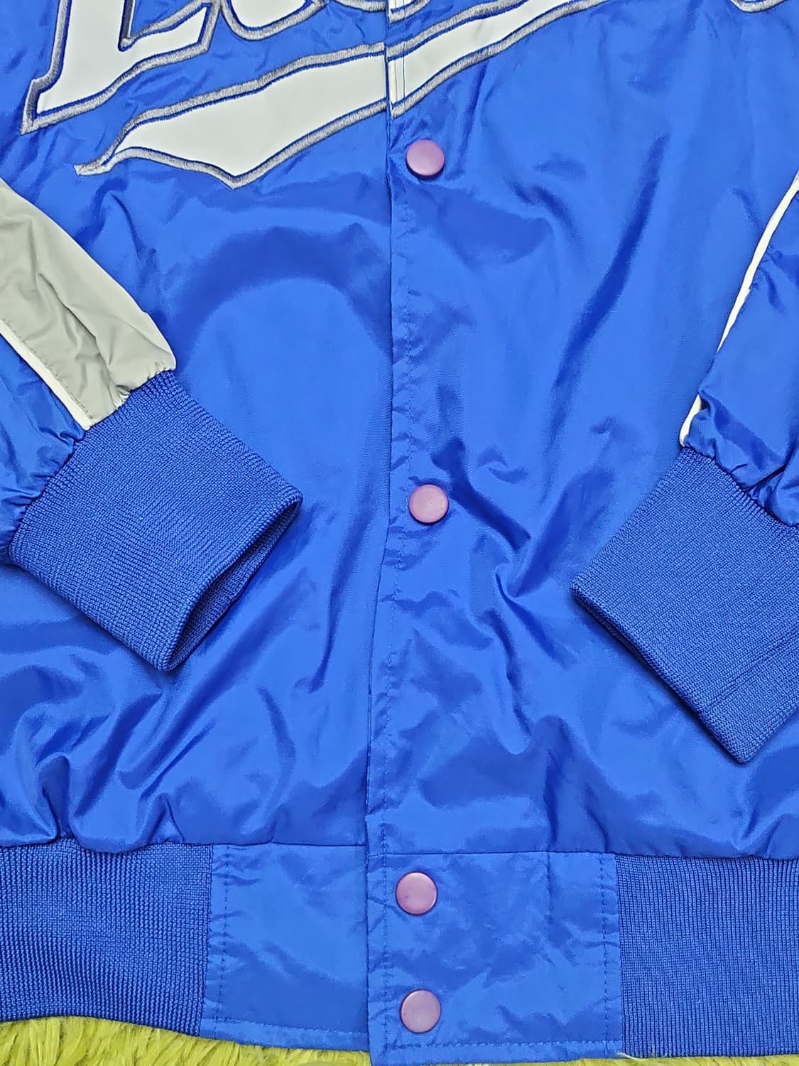 삼성 라이온즈 올드스쿨 야구 점퍼 (95) 상품이미지2