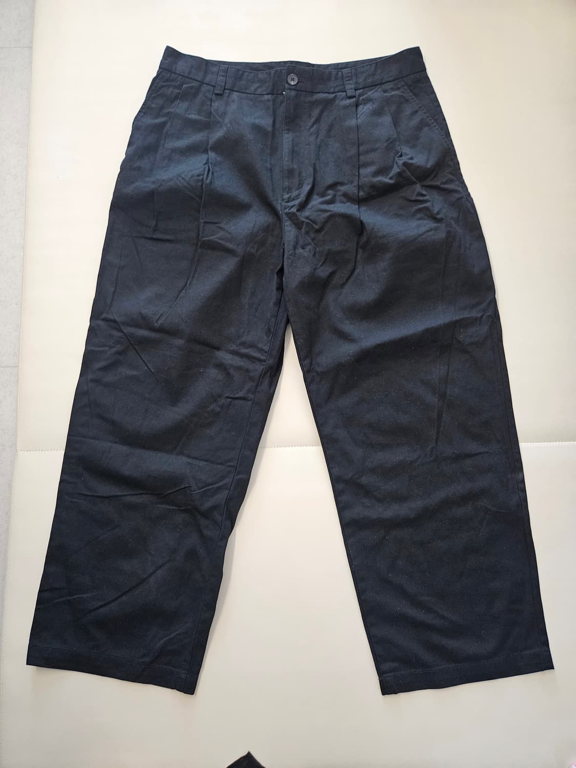 무신사 투턱 와이드 치노팬츠 상품이미지2