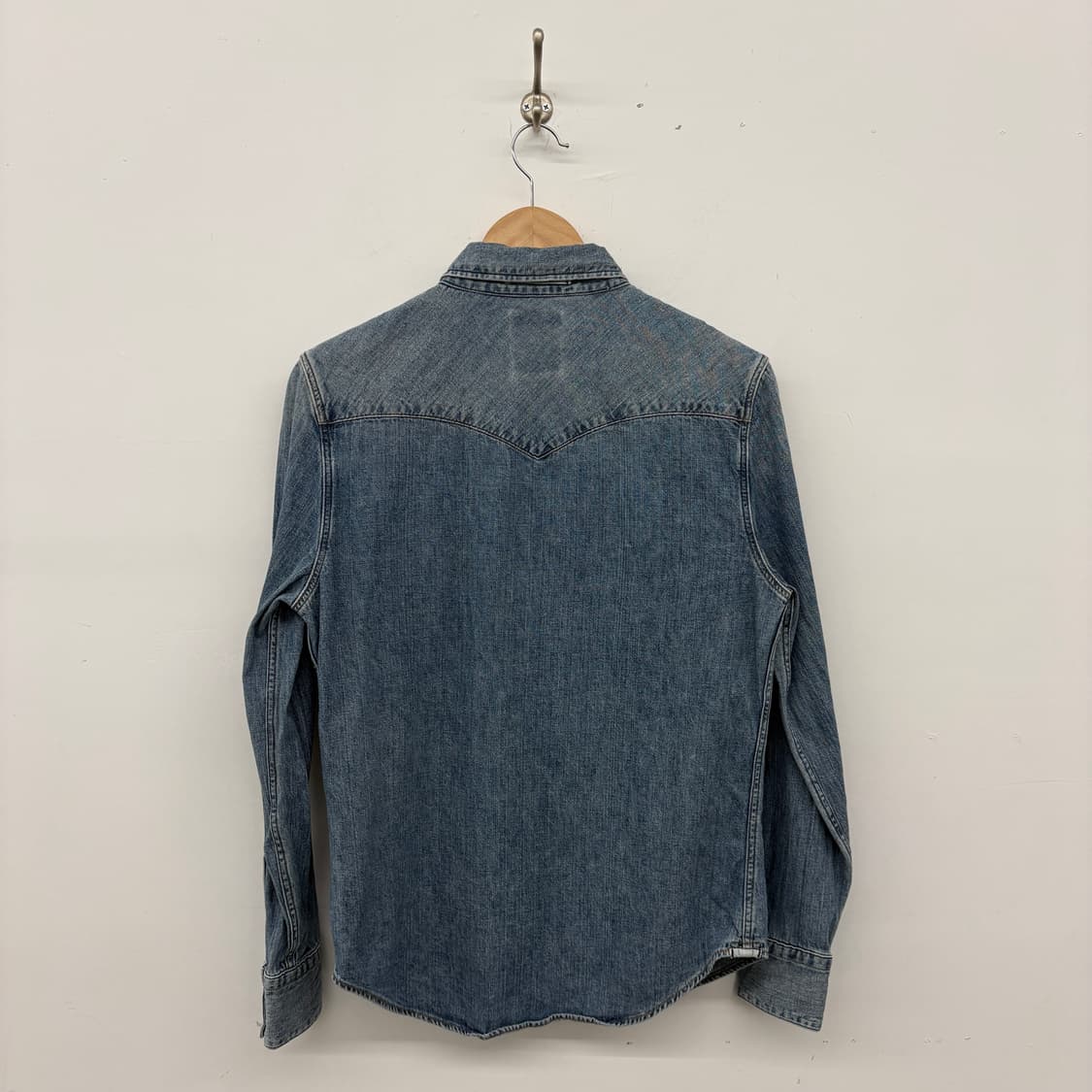 리바이스 웨스턴 데님 셔츠 공용 M 상품이미지5