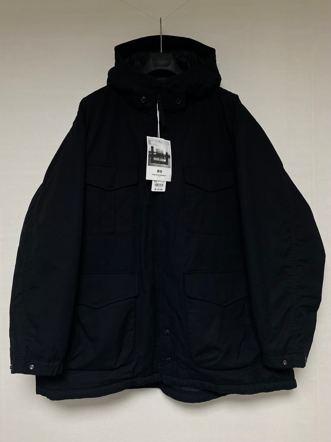엔지니어드가먼츠 X 유니클로 퍼프테크 유틸리티재킷 상품이미지1