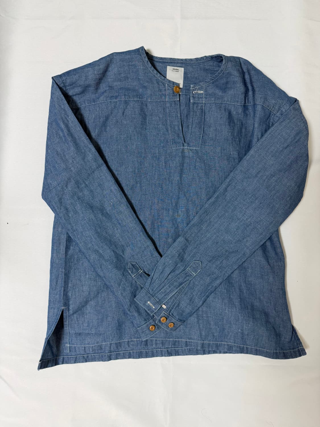 비즈빔(Visvim) 셔츠 샴브레인 사이즈 1 상품이미지1