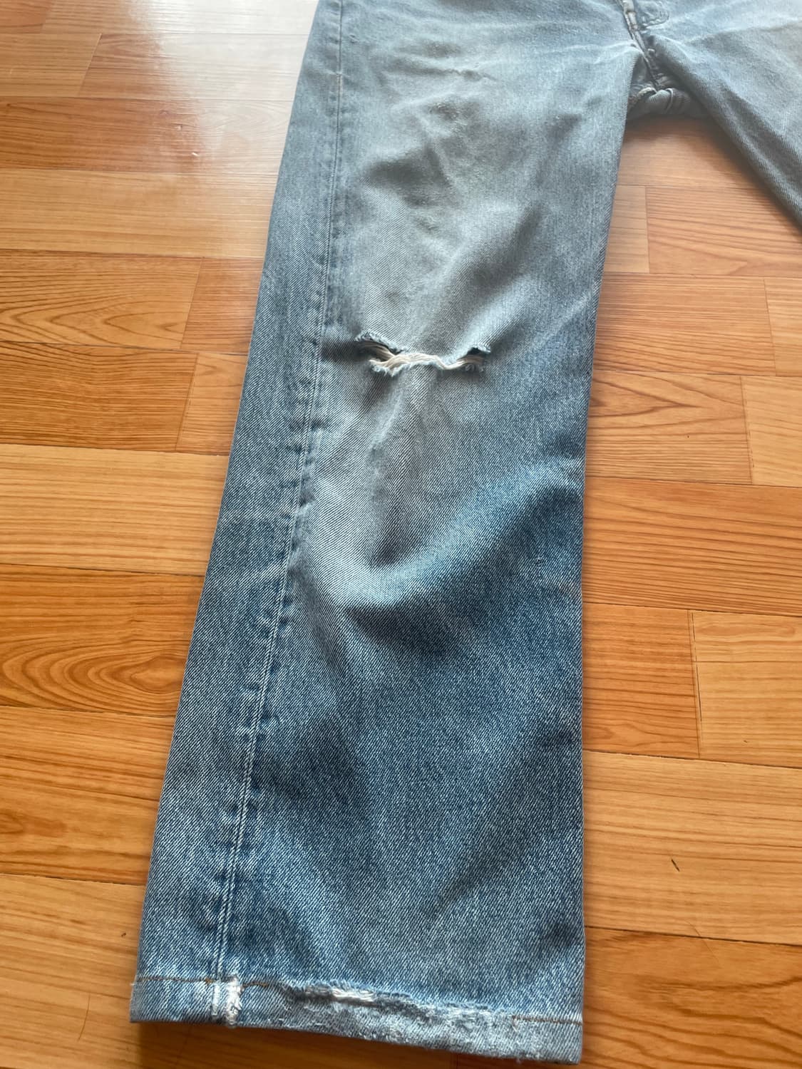 [28~29사이즈] 리바이스 501 빈티지 데님 연청 상품이미지6