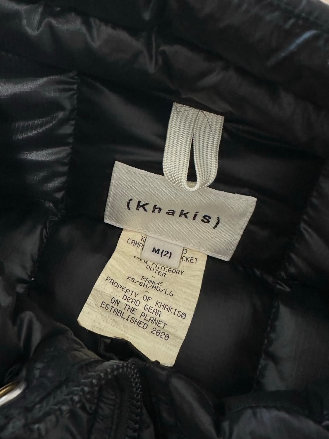 카키스 경량 패딩 상품이미지2