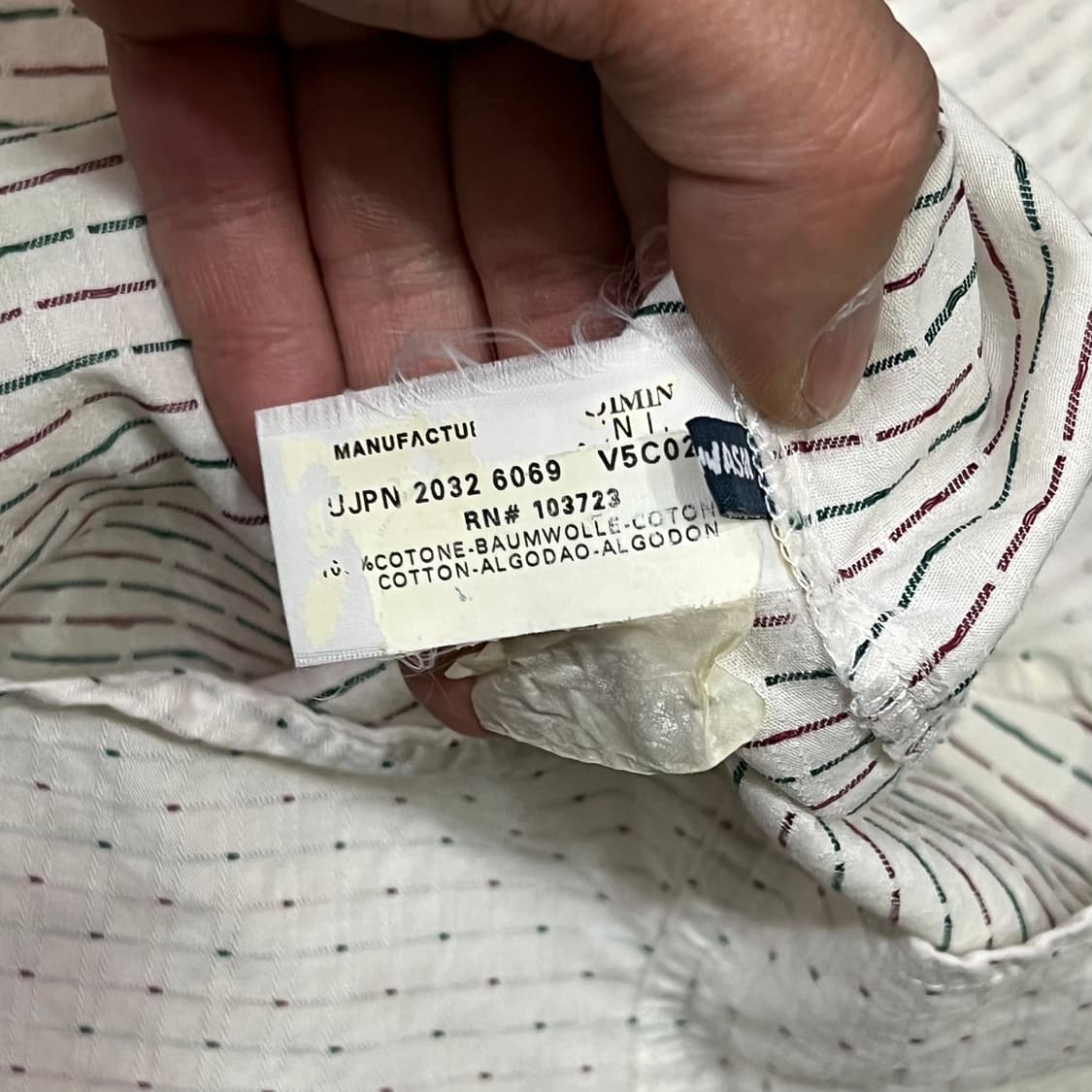  아르마니 진스 패턴 셔츠 y16110 상품이미지7