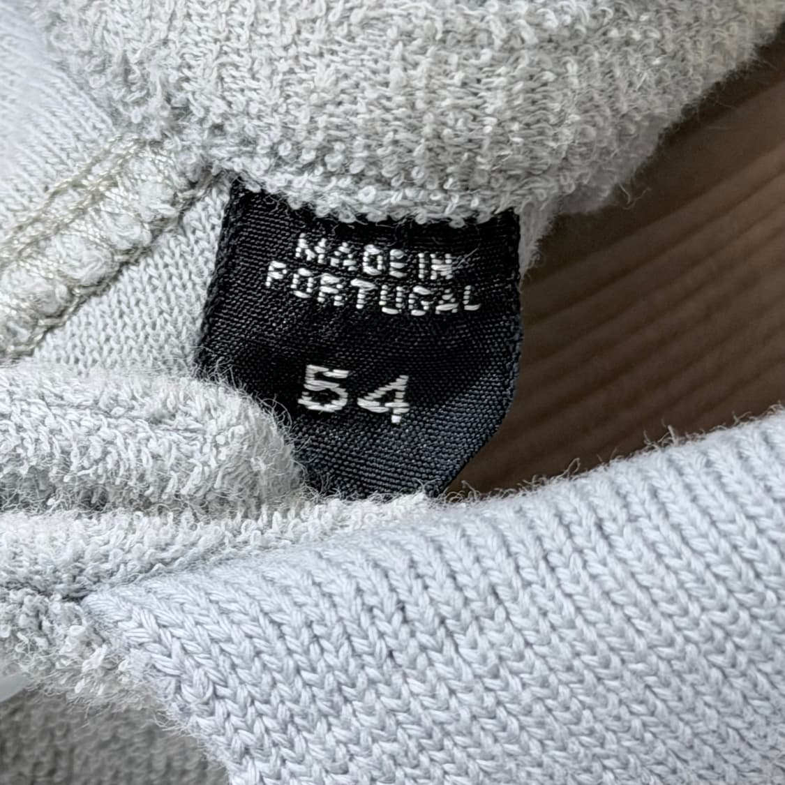 (A+/54) / 톰포드 테리 코튼 폴로 반팔 셔츠 그레이 상품이미지5