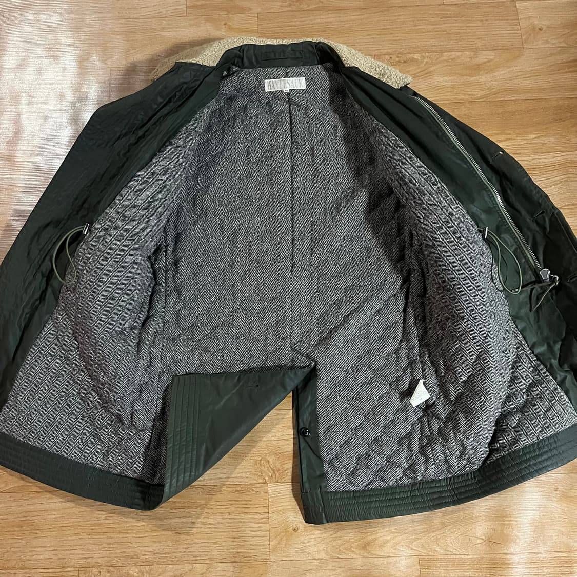 [97] 하버색 왁스코팅 코트 상품이미지9