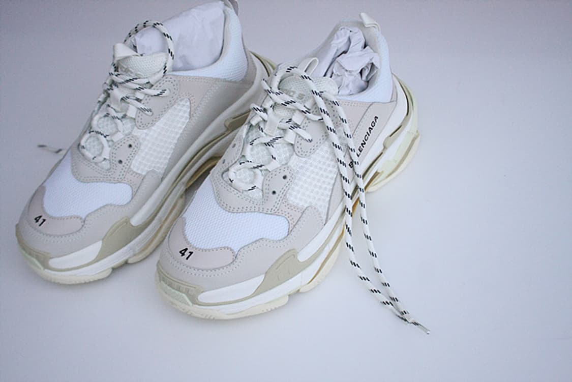 Balenciaga 발렌시아가 트리플S 스니커즈 화이트 단1회착용 신동급 상품이미지2
