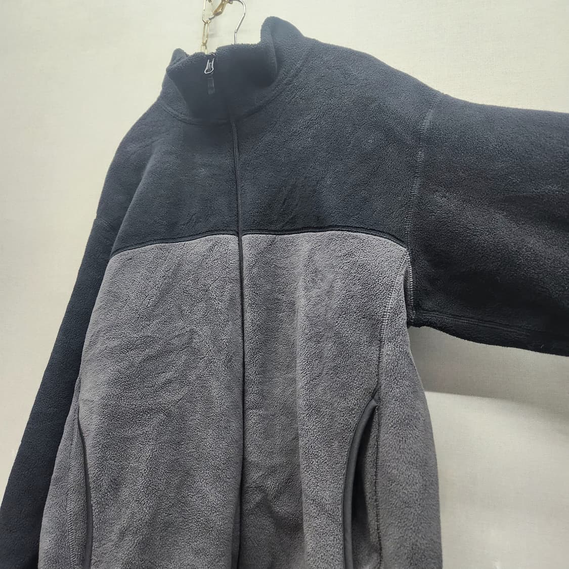 유니클로 컬러블록 후리스 집업 L(XL) 상품이미지3