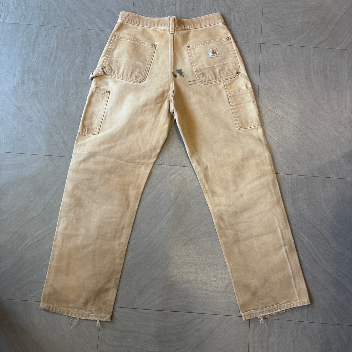 칼하트 정품 브라운 더블니 팬츠 바지 상품이미지6