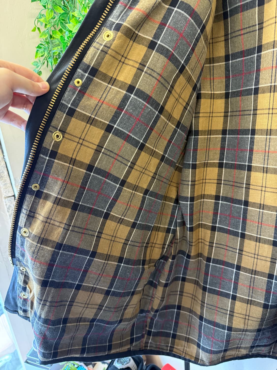 바버 인터내셔널 A7 왁스 자켓 블랙 상품이미지4