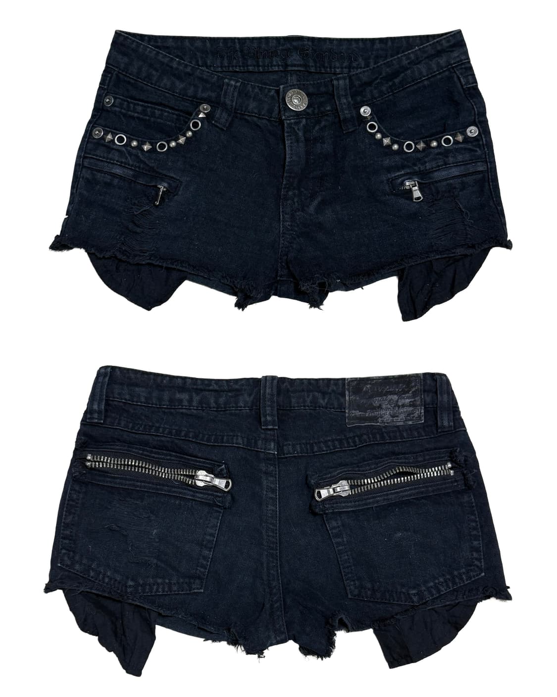 빈티지 갸루 펑크 맛 숏츠 상품이미지1