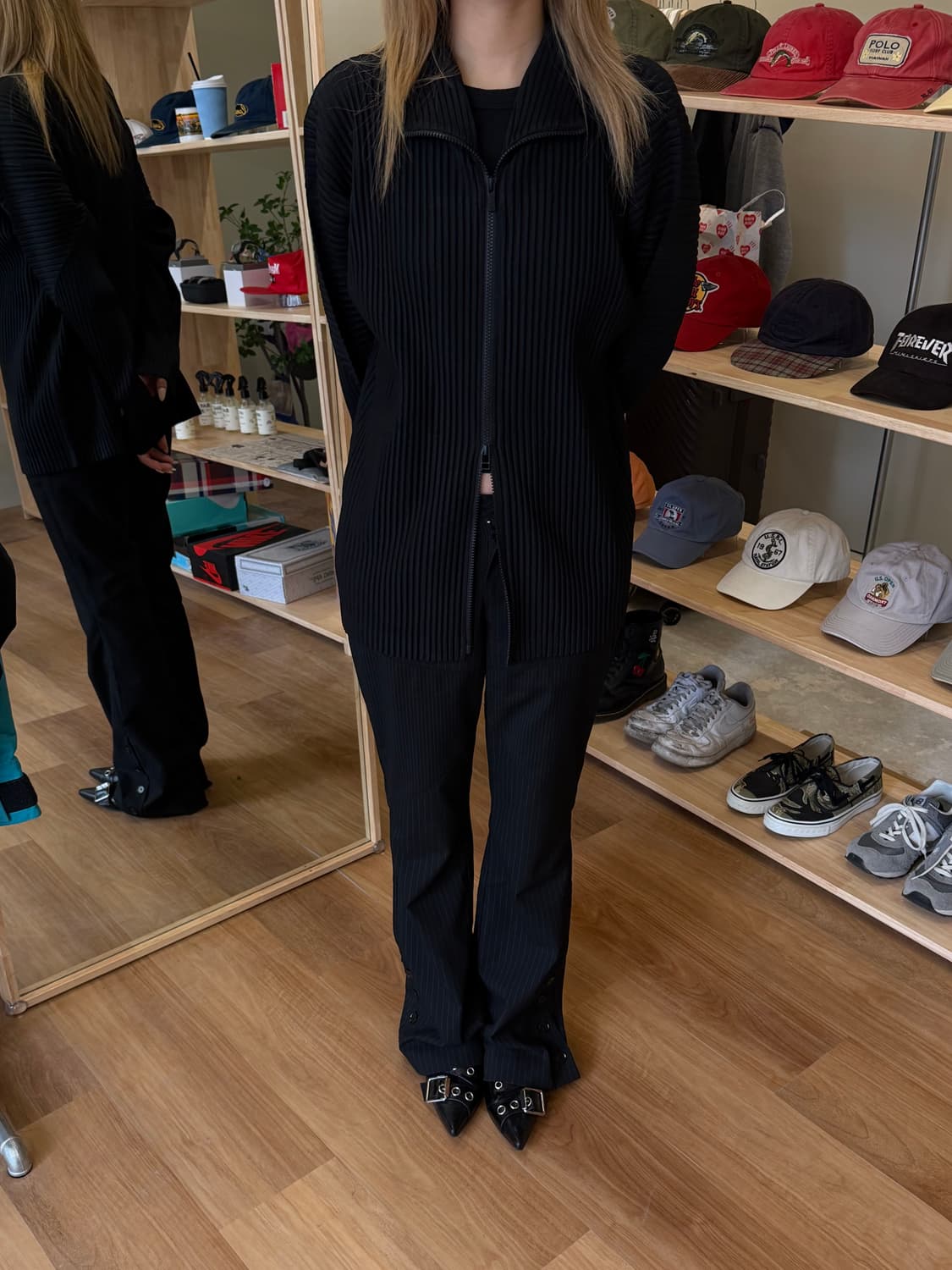 이세이 미야케 플리츠 플리즈 집업 상품이미지2