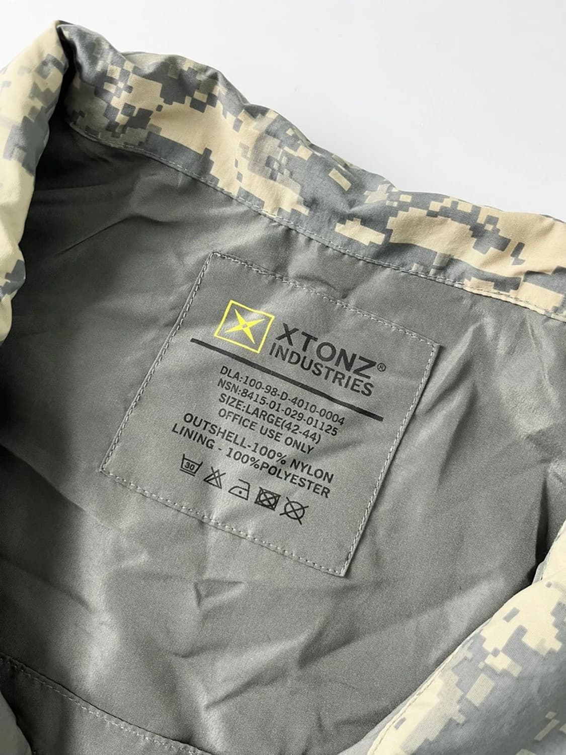 엑스톤즈 카모 밀리터리 조끼 PN3368 상품이미지9
