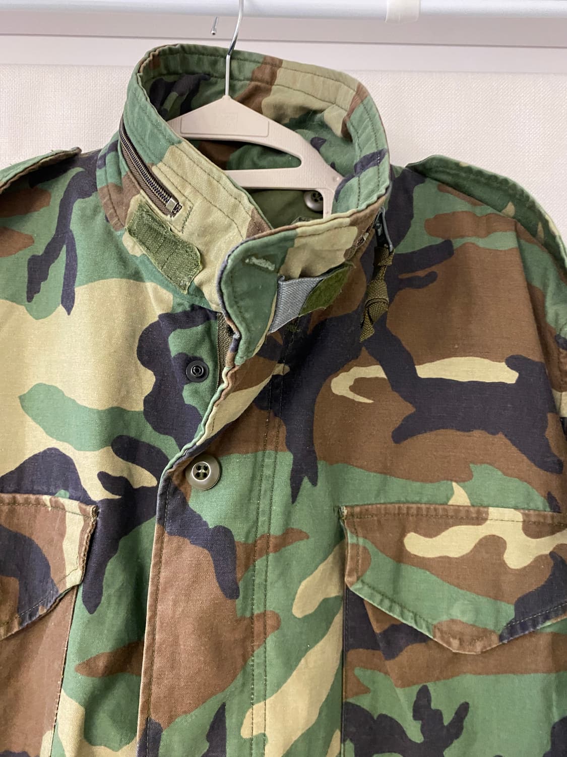 미디움레귤러)미군 우드랜드 야상 상품이미지2