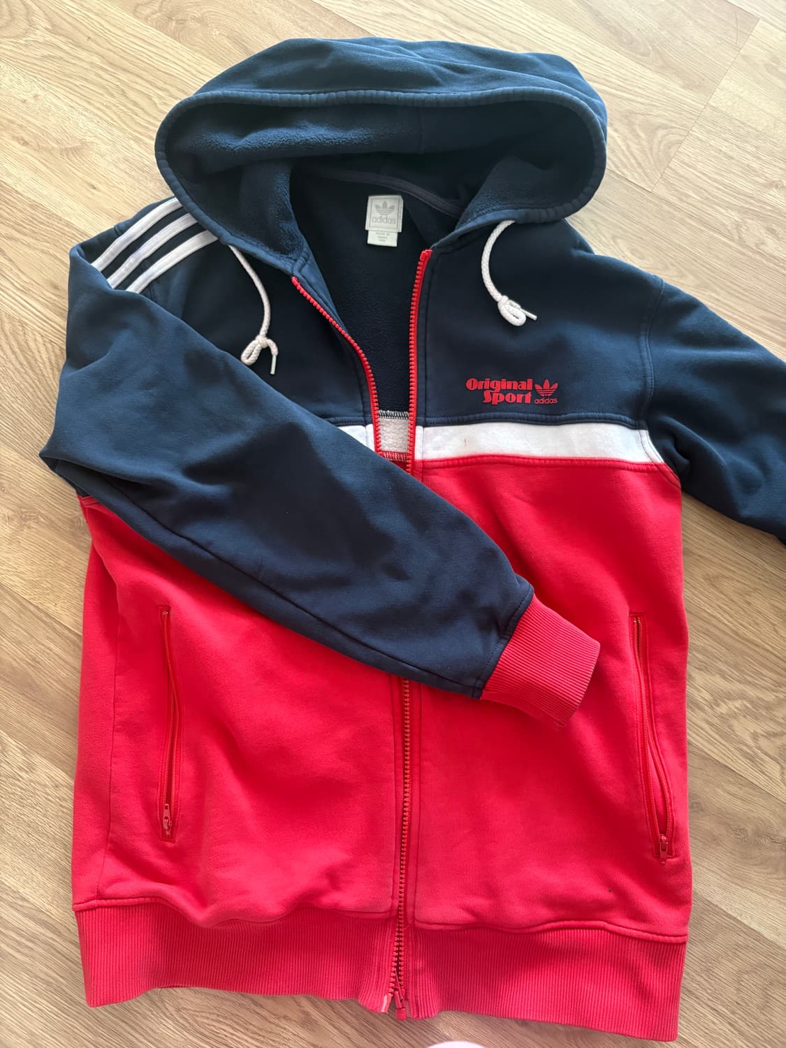 아디다스 오리지널 스포츠 후드집업 상품이미지2