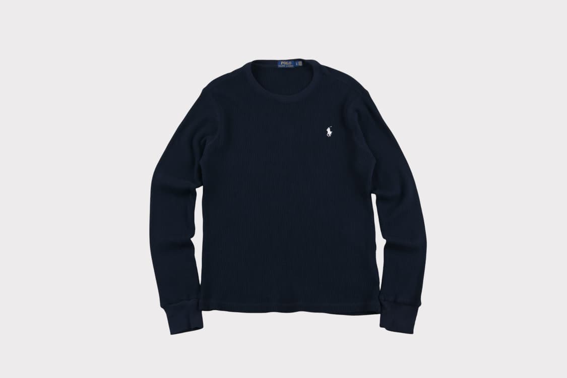 [L] 폴로 랄프로렌 와플 긴팔티 상품이미지1