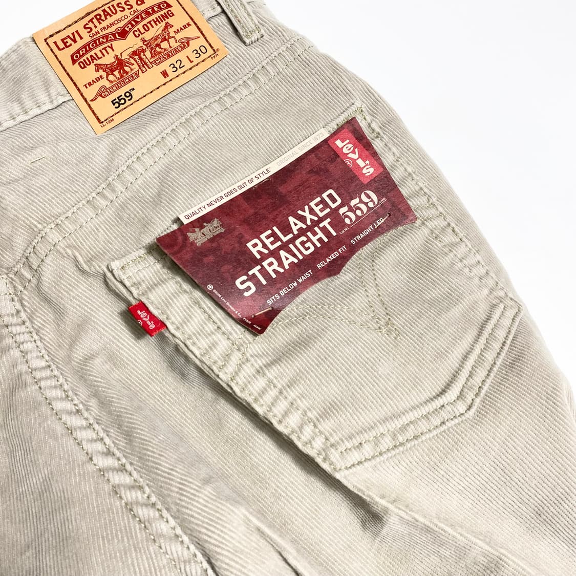 리바이스 559 코듀로이 팬츠 32 상품이미지7