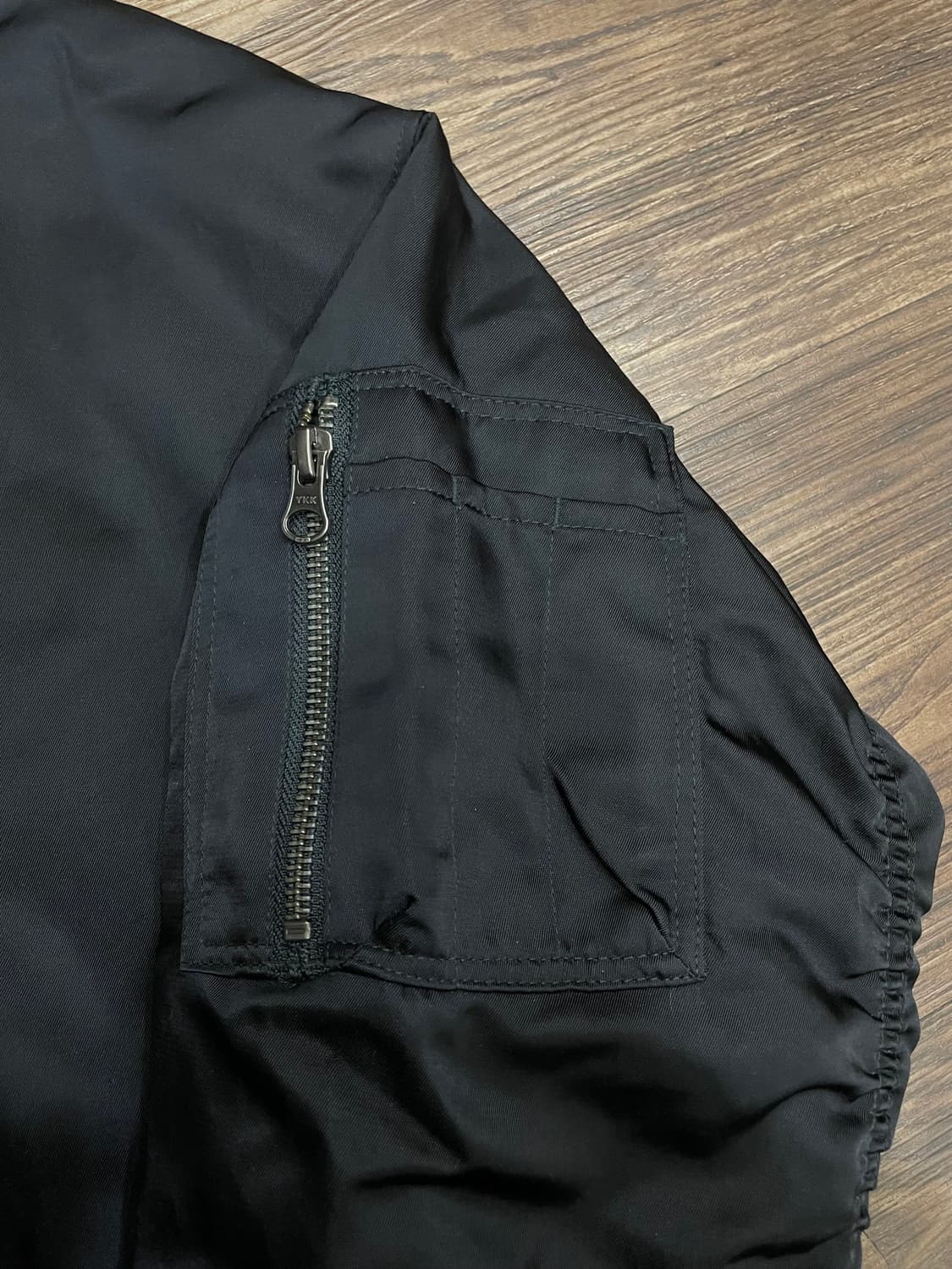 나이키 NSW 리버시블 바시티 봄버 자켓 블랙 상품이미지5