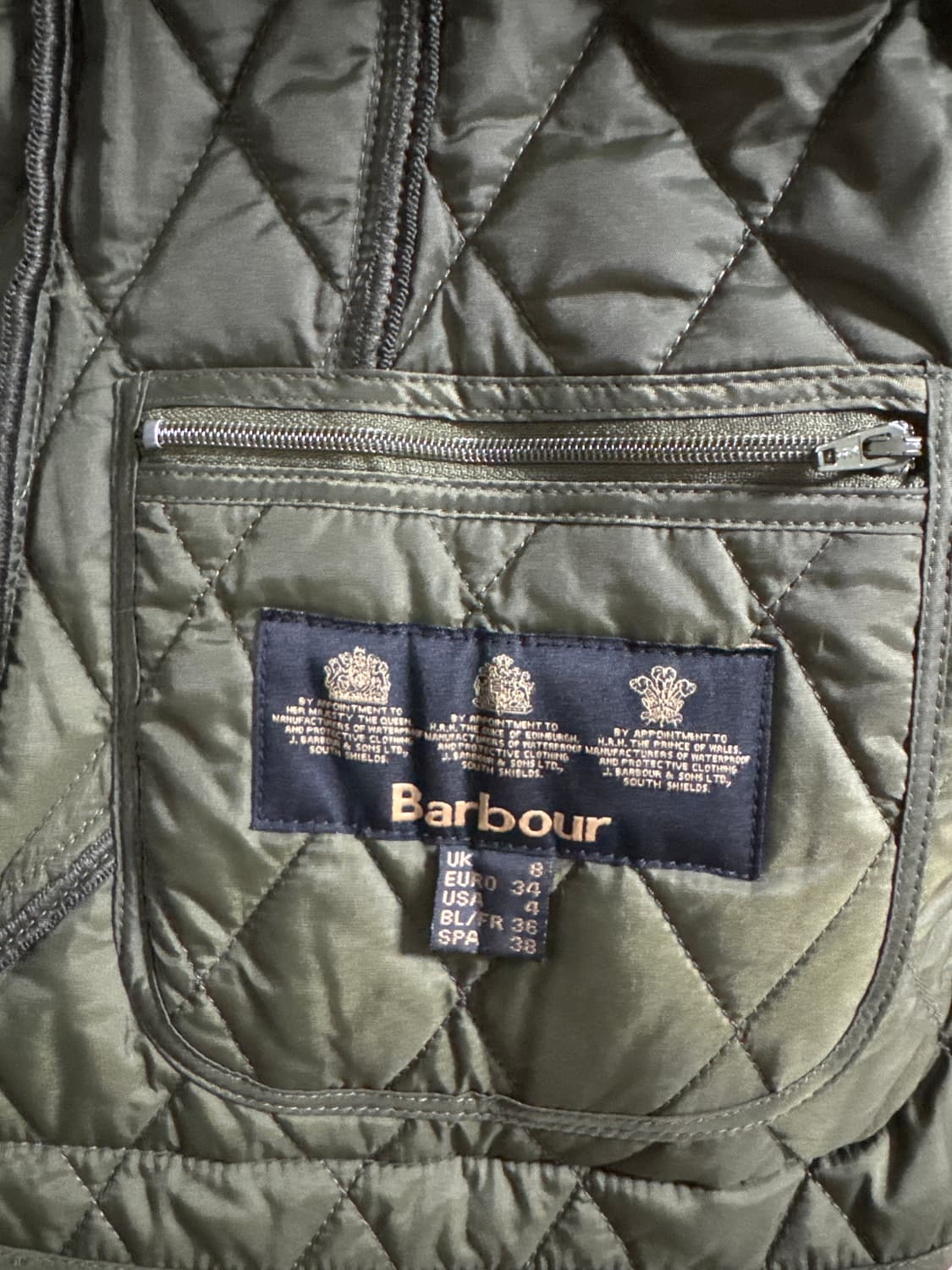 바버 아난데일 여성 퀼팅 자켓  상품이미지2