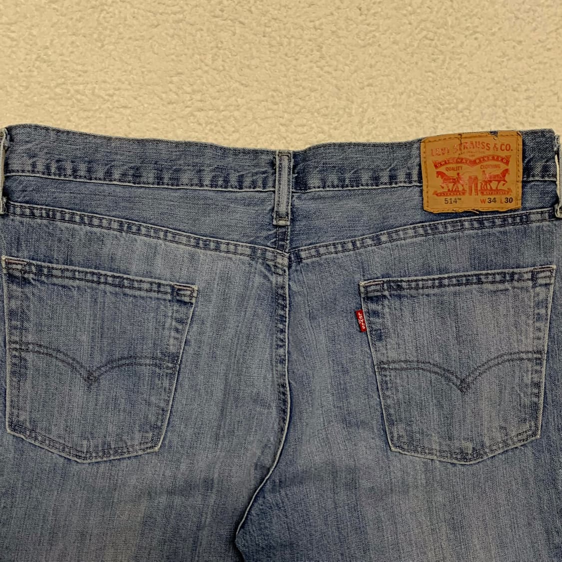 [표기 34, 실측 37] 리바이스 514 스트레이트핏 데님팬츠 상품이미지2