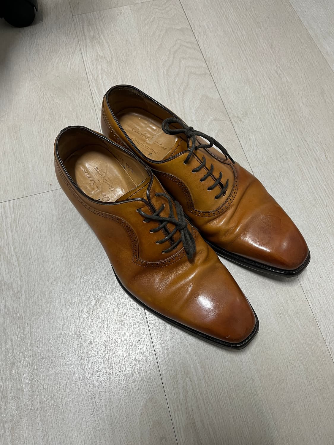 파티나 구두 카를로스 산토스 옥스포드 슈즈 상품이미지2