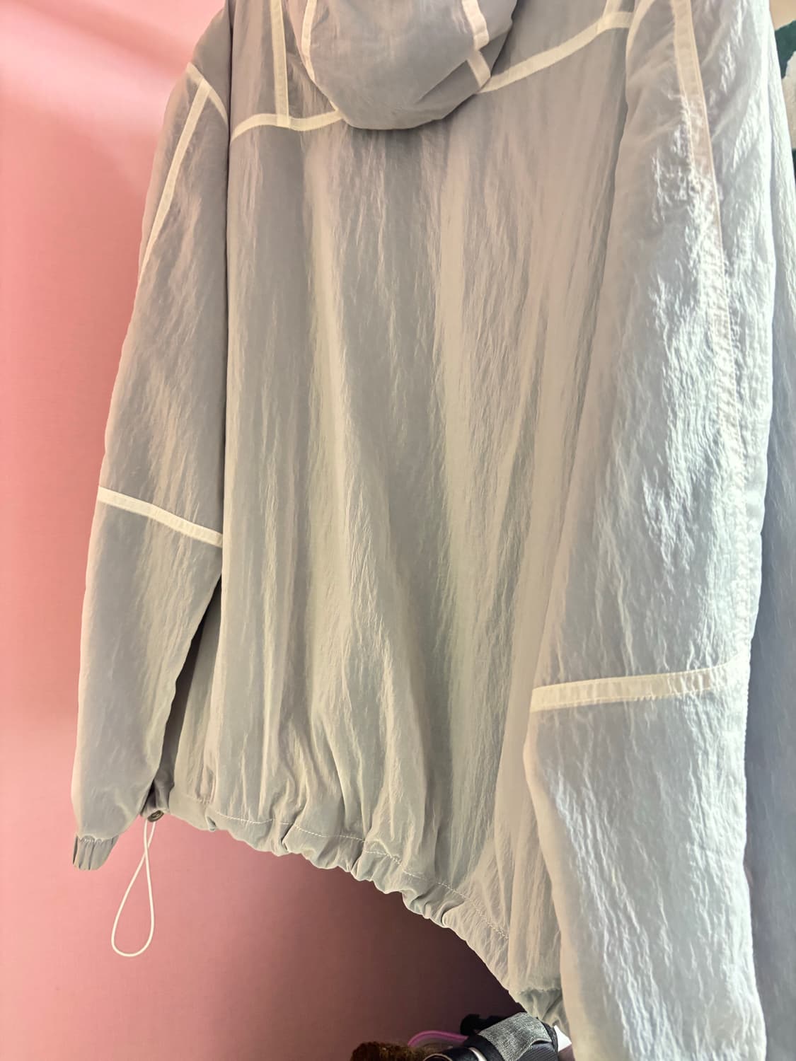 Lsize 코드그라피 투톤 바람막이 상품이미지6