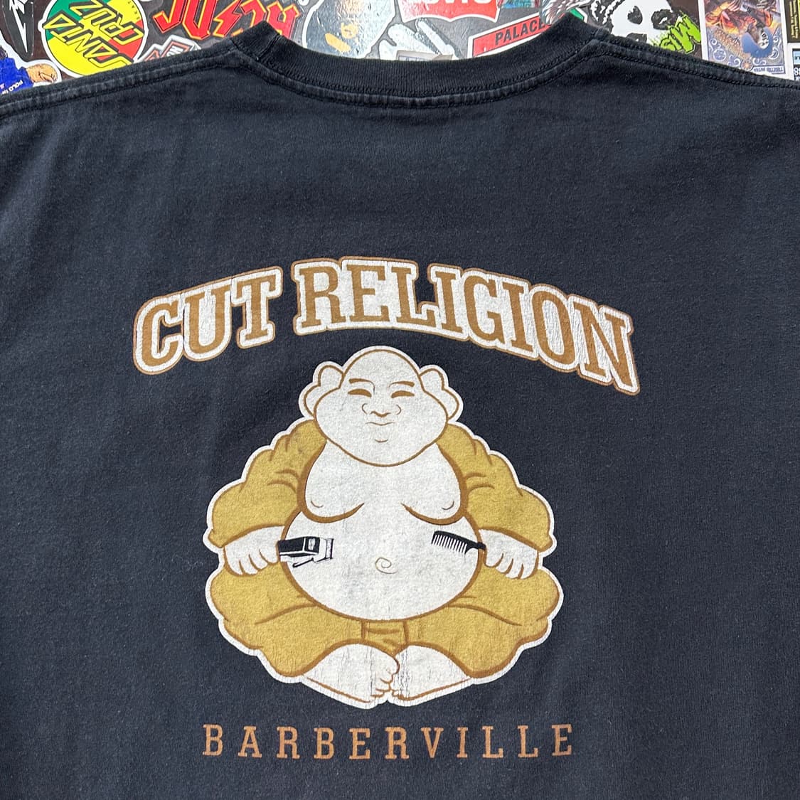 Yazbek 트루 릴리전 바버 패러디 티셔츠 L 상품이미지1