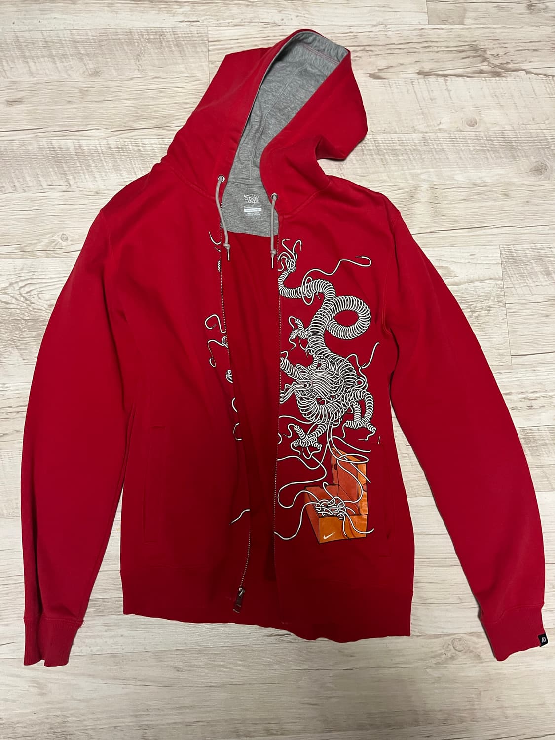 나이키 용 문양 후드 상품이미지1