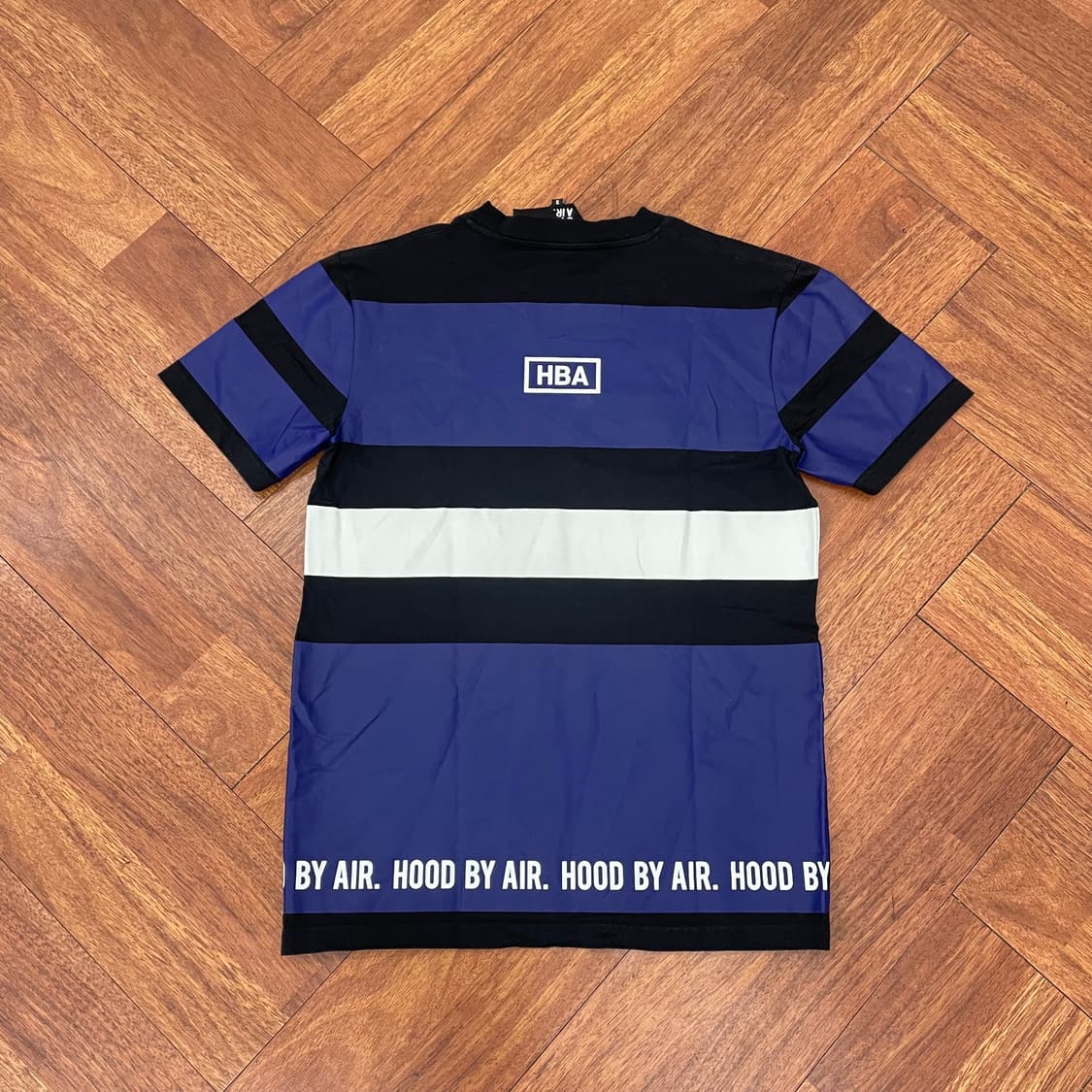 후드바이에어 스트라이프 반팔 상품이미지3