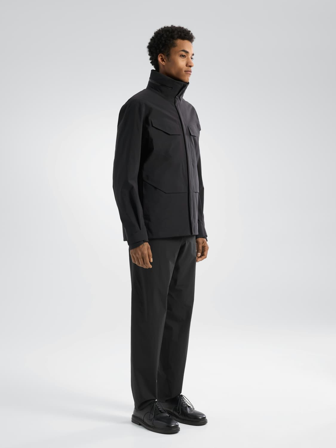 [XS]23베일런스 필드 재킷 블랙 상품이미지2