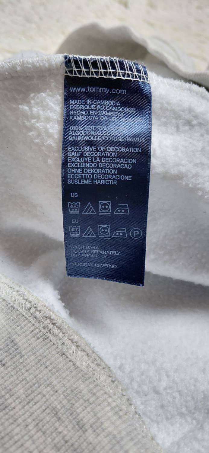 타미힐피거 기모 맨투맨 L 상품이미지6
