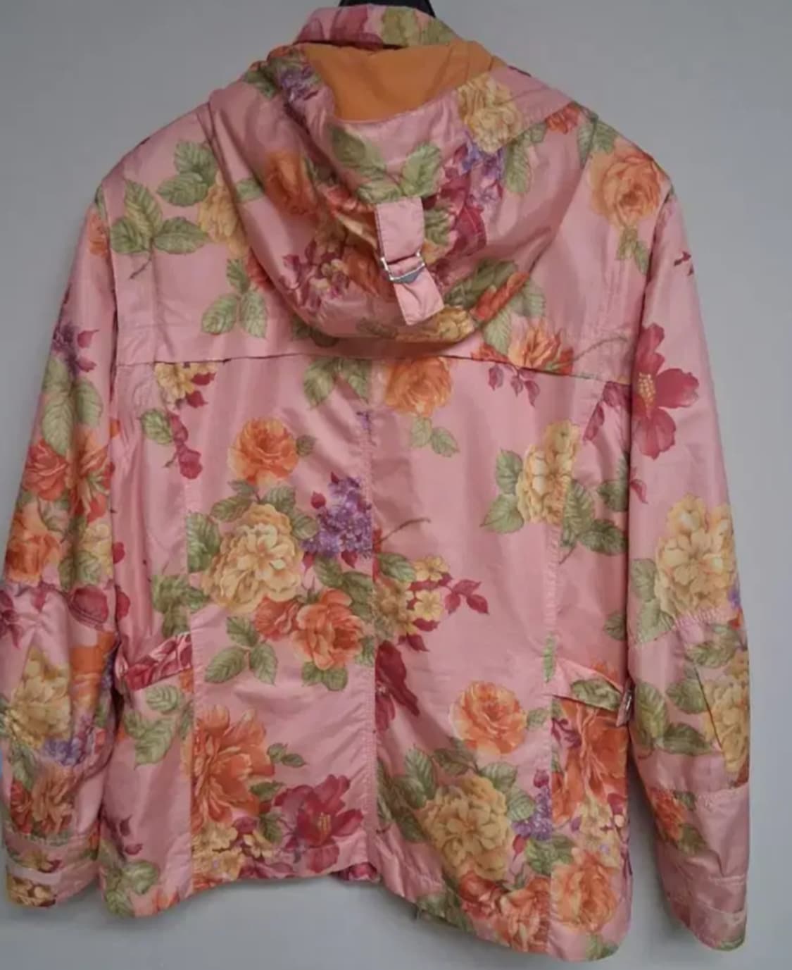 가격변동×(정품)오일릴리 플라워 패턴 후드 자켓&후드베스트 상품이미지6