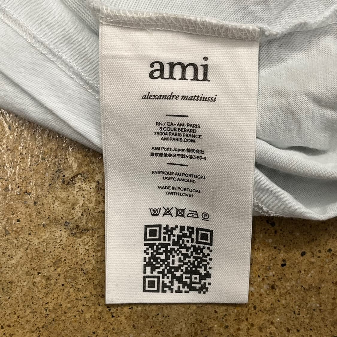 [정품] 아미 스몰 하트 로고 반팔 티셔츠 b10 상품이미지4