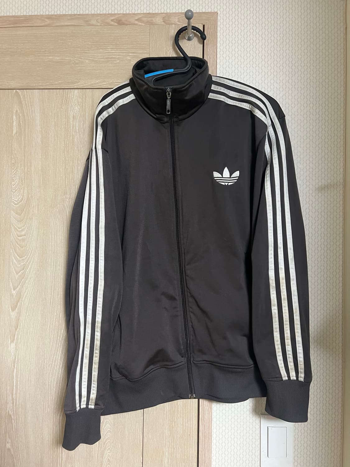 아디다스 초코 브라운 파이어버드 져지 트랙탑 상품이미지1