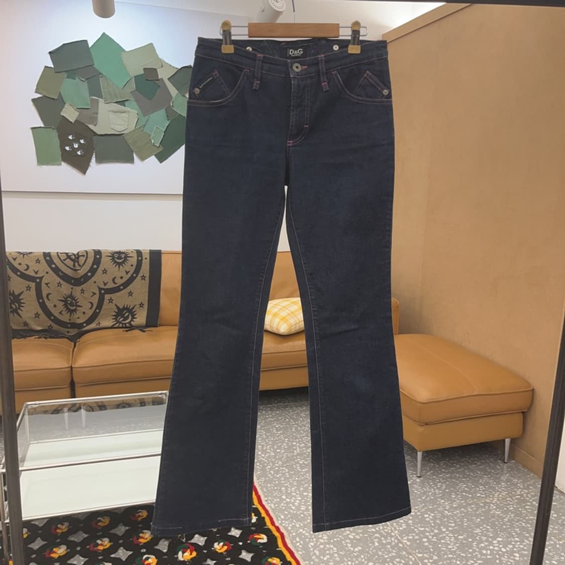 돌체앤가바나 블랙 청바지 27인치 C07674 상품이미지3