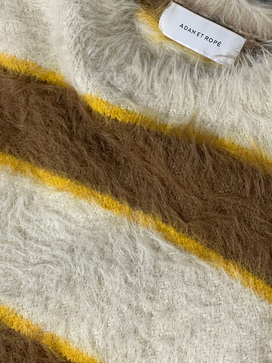 아담앳로페 모헤어 스트라이프 니트 상품이미지2