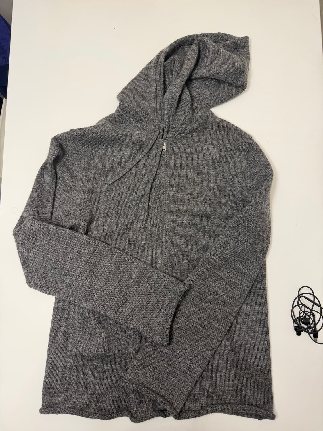 꼼데가르송옴므 니트후드집업 상품이미지1