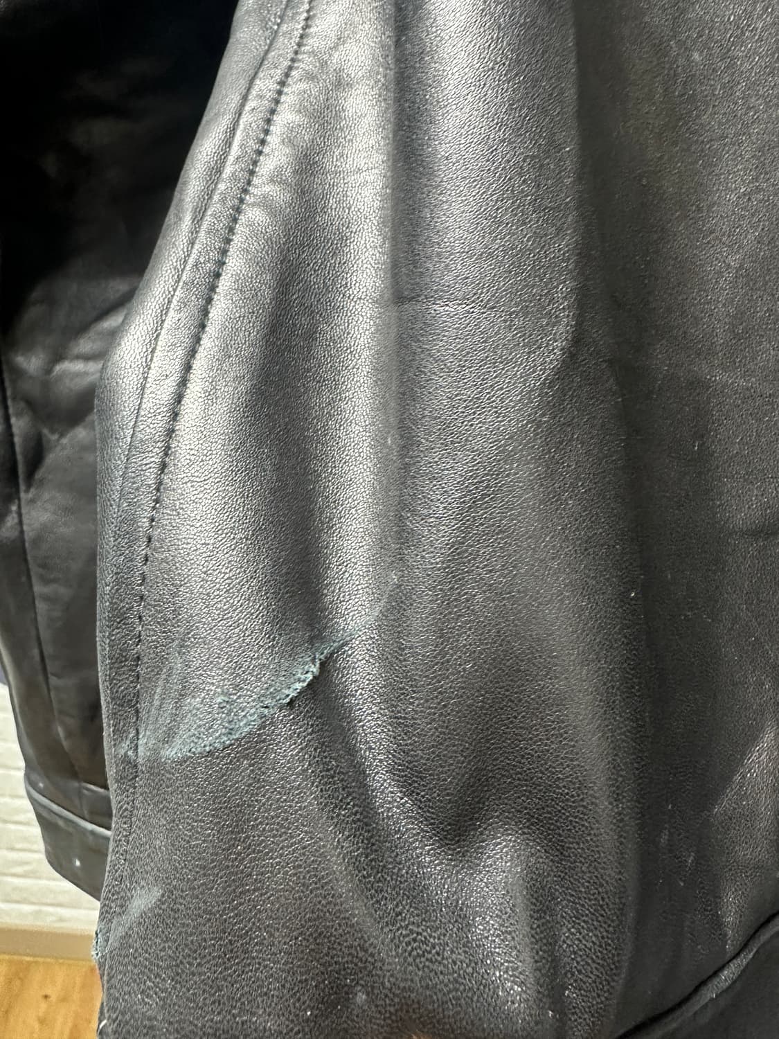 폴로 레더자켓 L사이즈 상품이미지4