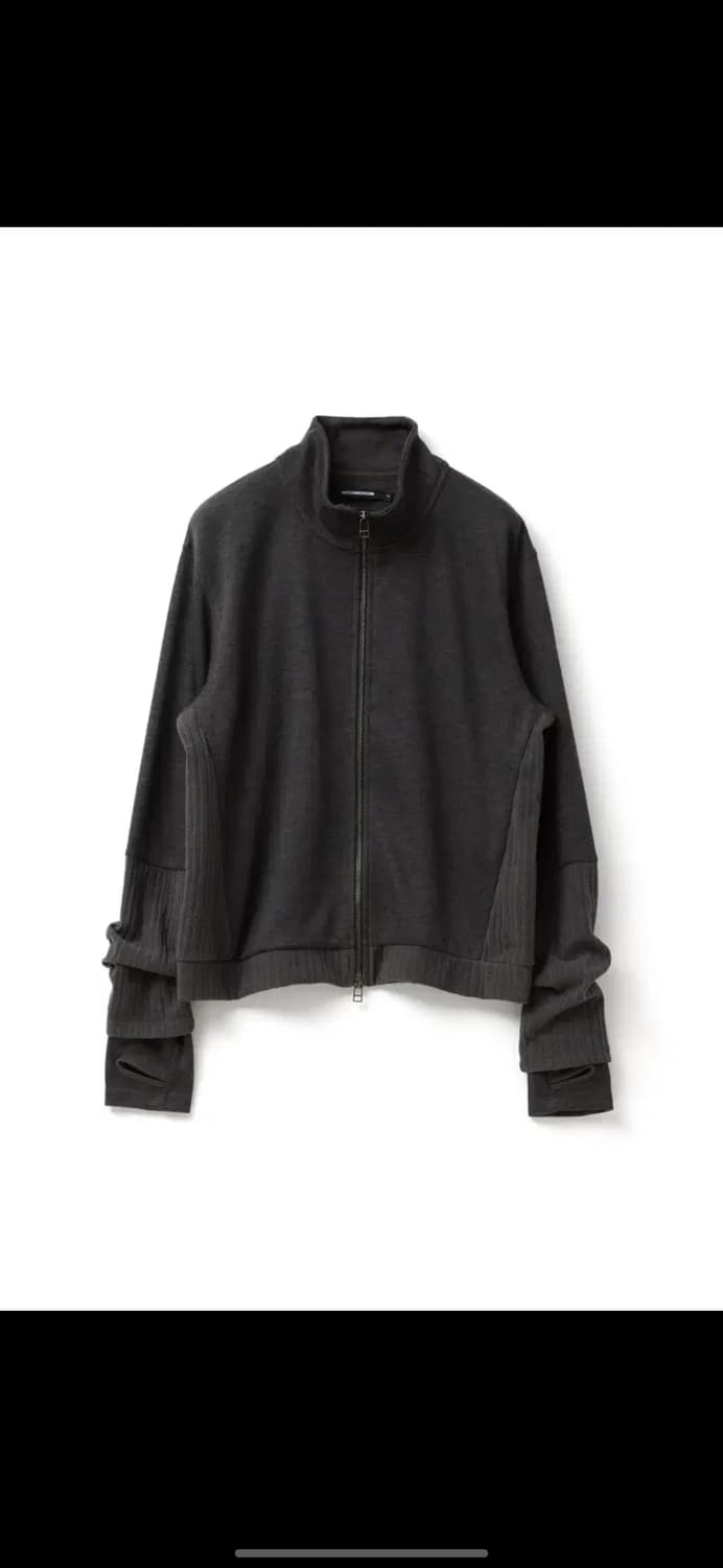 해칭룸 더블 슬리브 트랙 가디건 상품이미지1