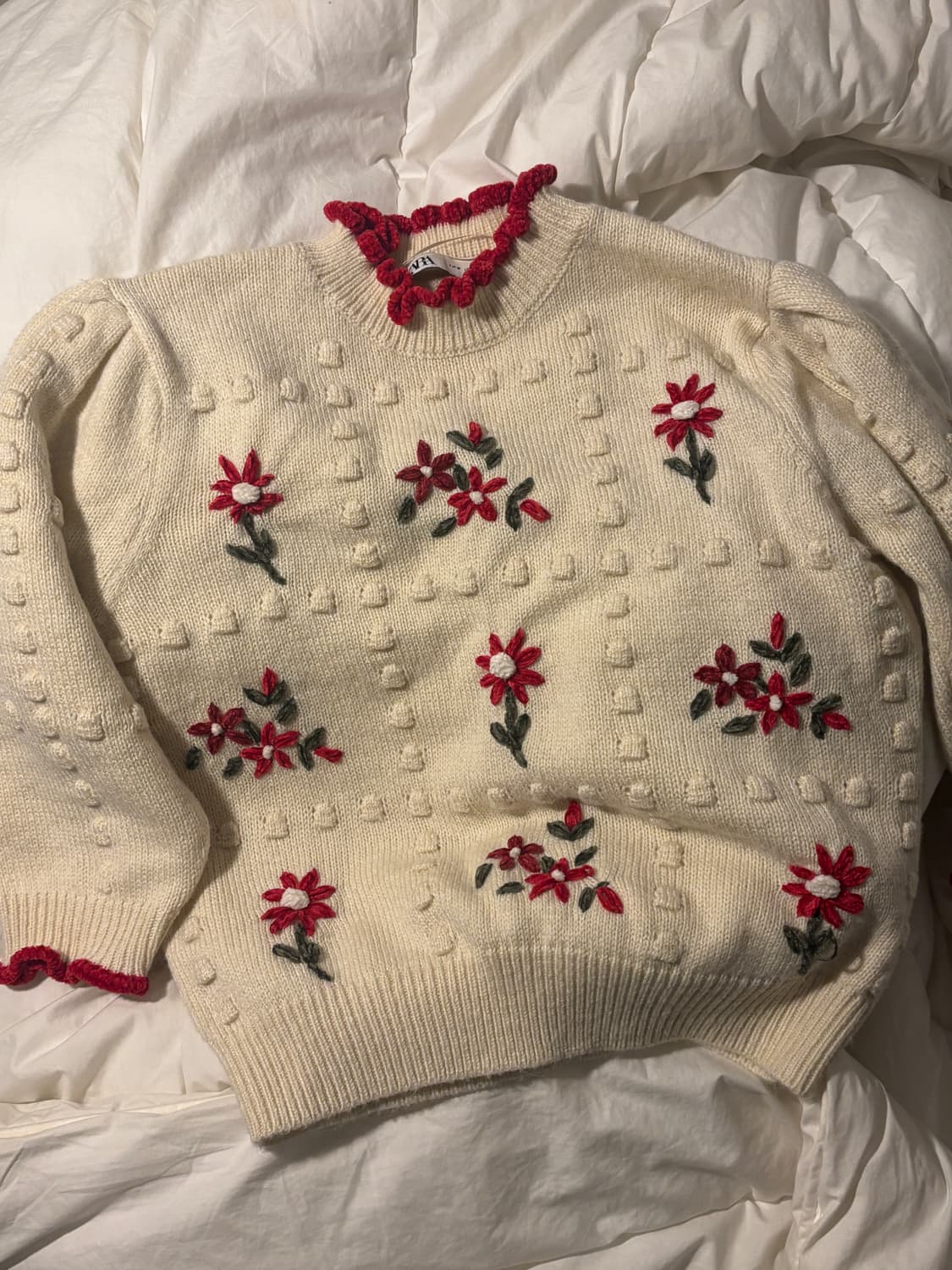 자라 7부 니트 상품이미지1