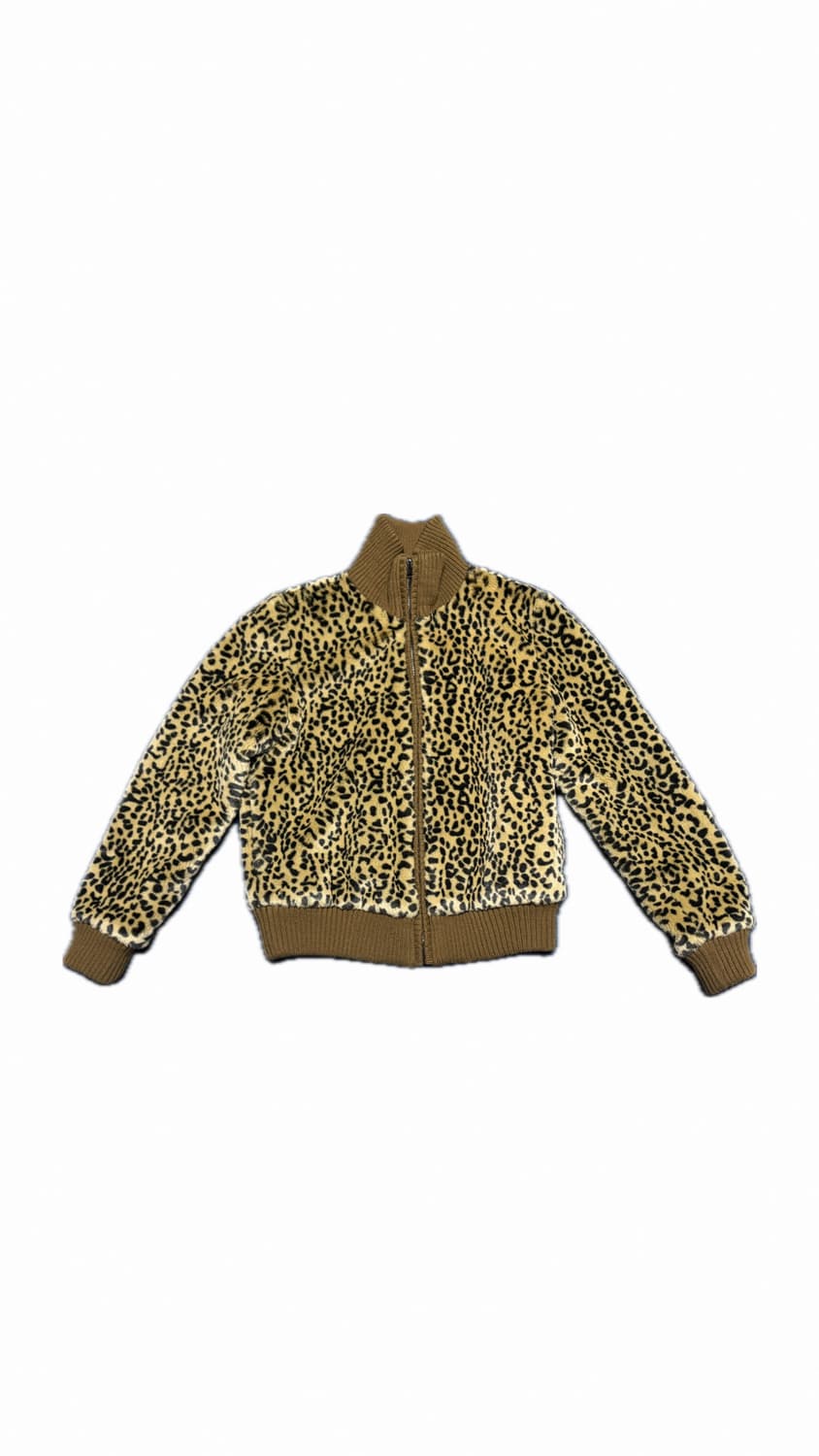 Olive branch 일본 빈티지 레오파드 털자켓 상품이미지1