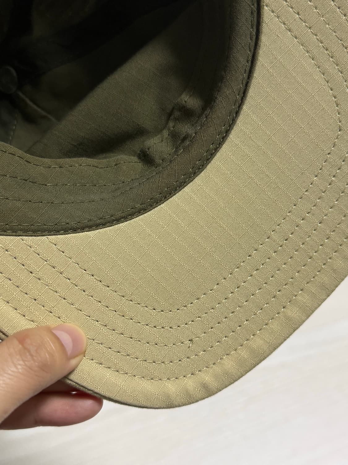 휴먼메이드 립스탑 캡 카키 상품이미지7