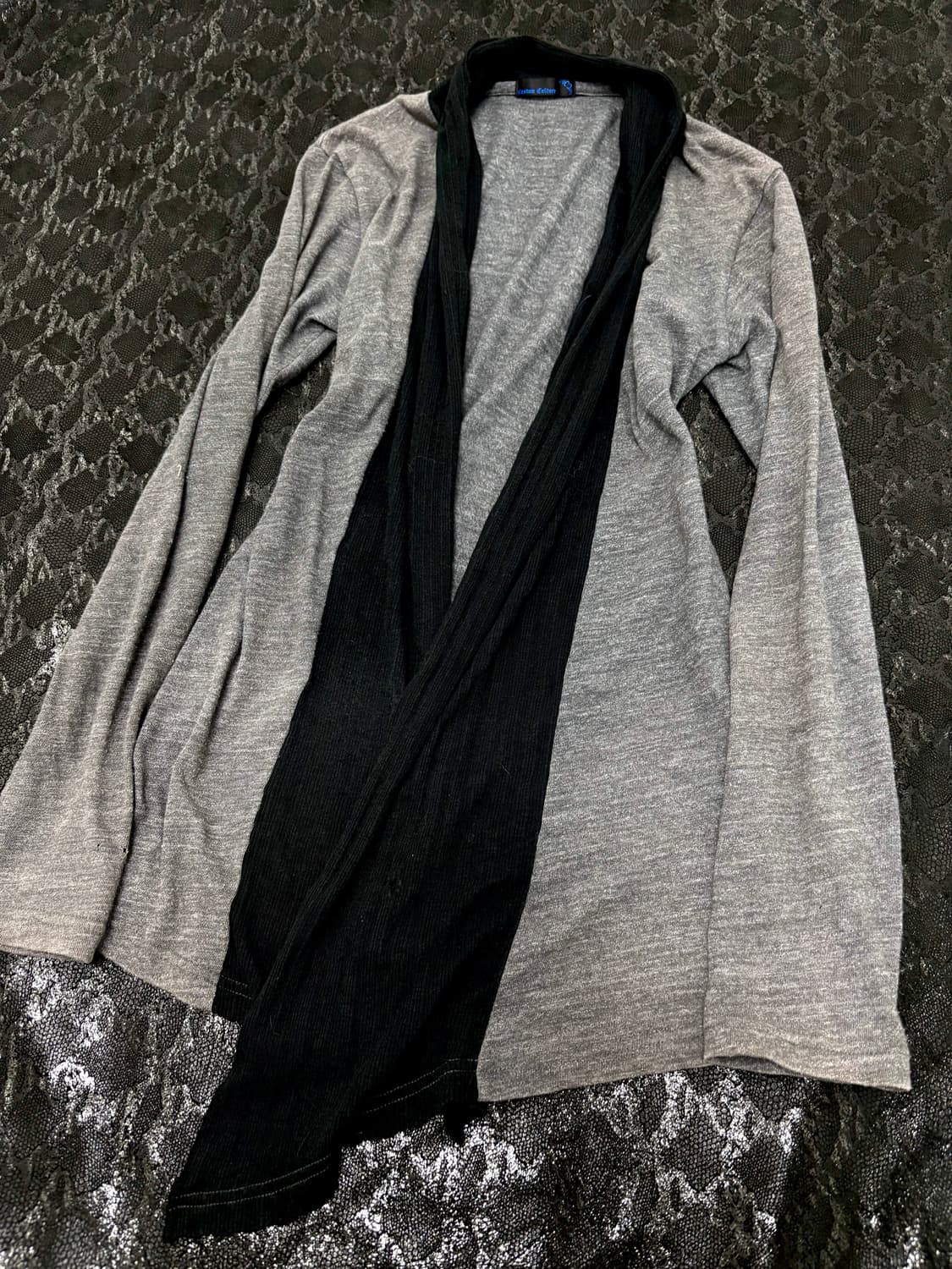 “Custom culture” 00’s Design Black Drape 상품이미지4