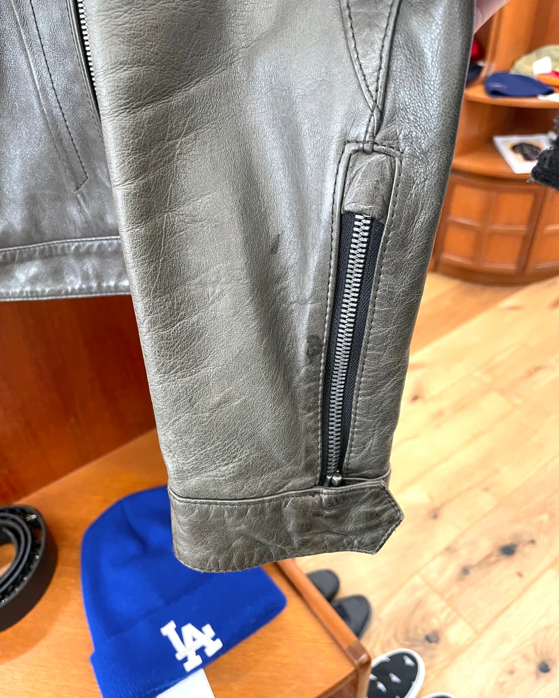 [95] 솔리드옴므 레더 자켓 상품이미지8