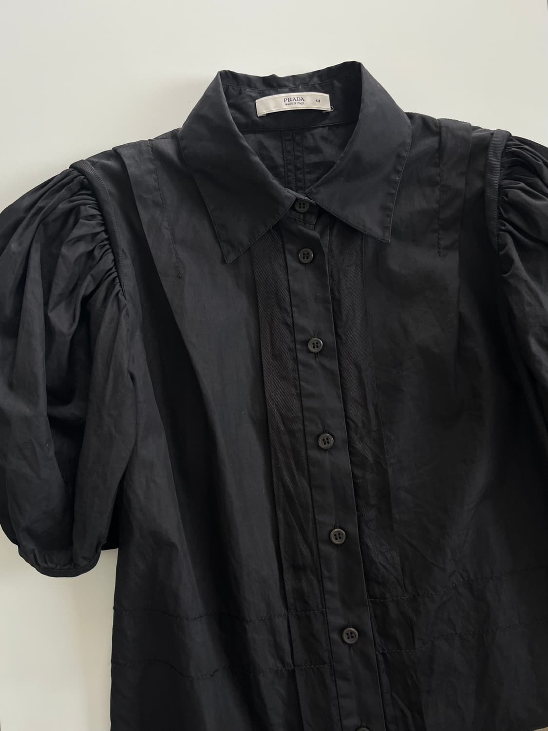 black puff blouse 상품이미지1