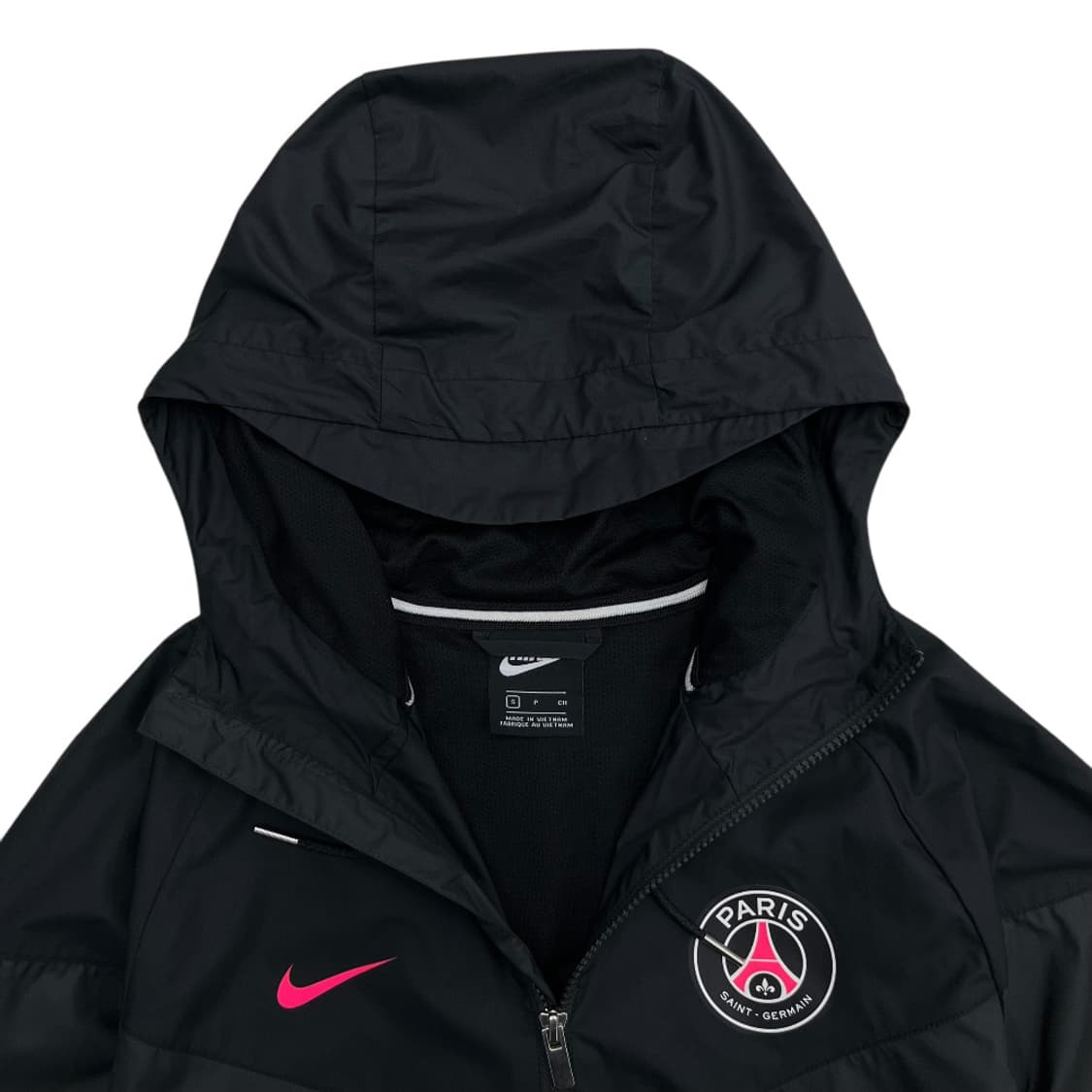 파리 생제르망 x 나이키 차콜 후드 바람막이 S 상품이미지6
